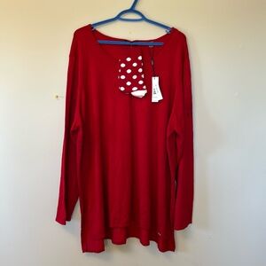 TAHARI sweater and matching socks